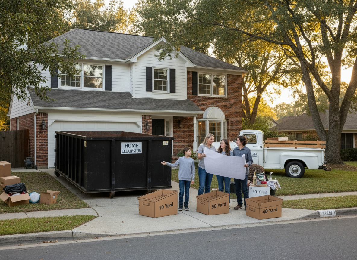 How to Choose the Right Dumpster Size for a Virginia Home Cleanout